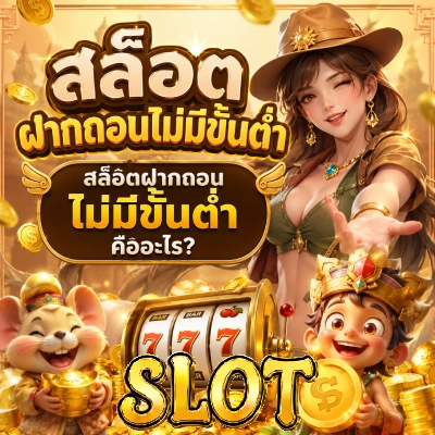 สล๊อตฝากถอนไม่มีขั้นต่ำ